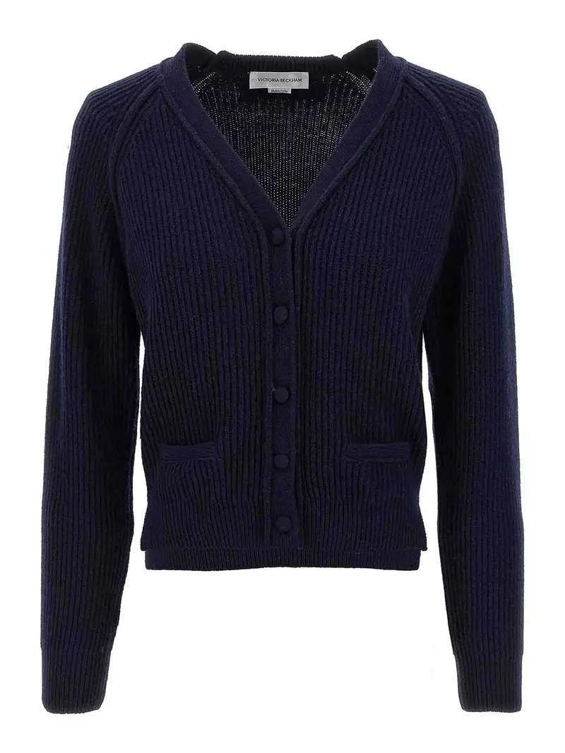 Victoria Beckham Cardigan Blu 4229132