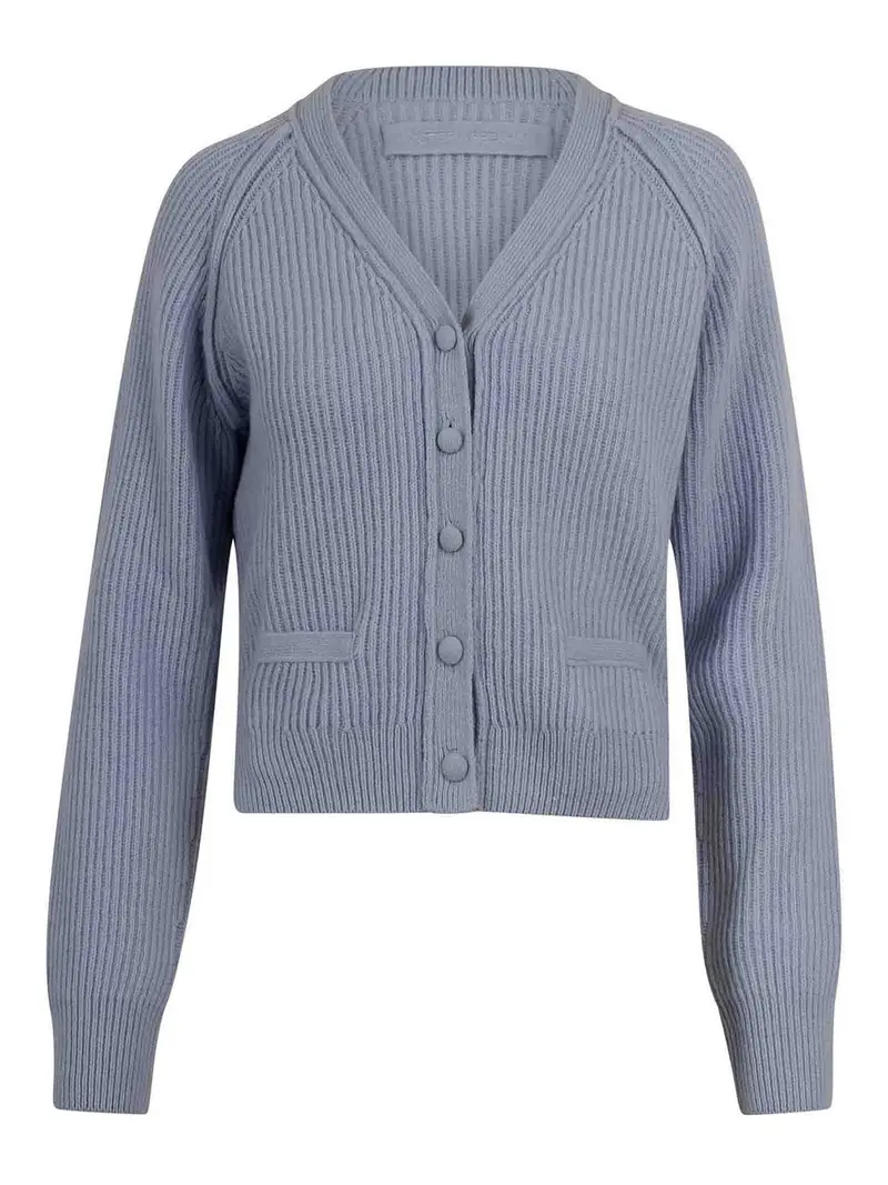 Victoria Beckham Cardigan Grigio 4000782