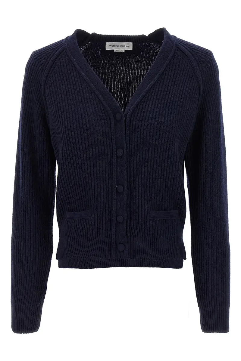 Victoria Beckham Cardigan Blu 2547159