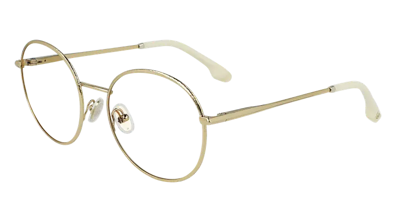 Victoria Beckham Donna VB2123 719 Montature da vista Metallo Oro  Rotonda  Fotocromatiche