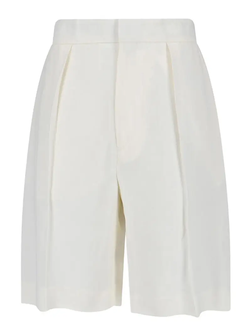 Pantaloncini Sartoriali Bianco