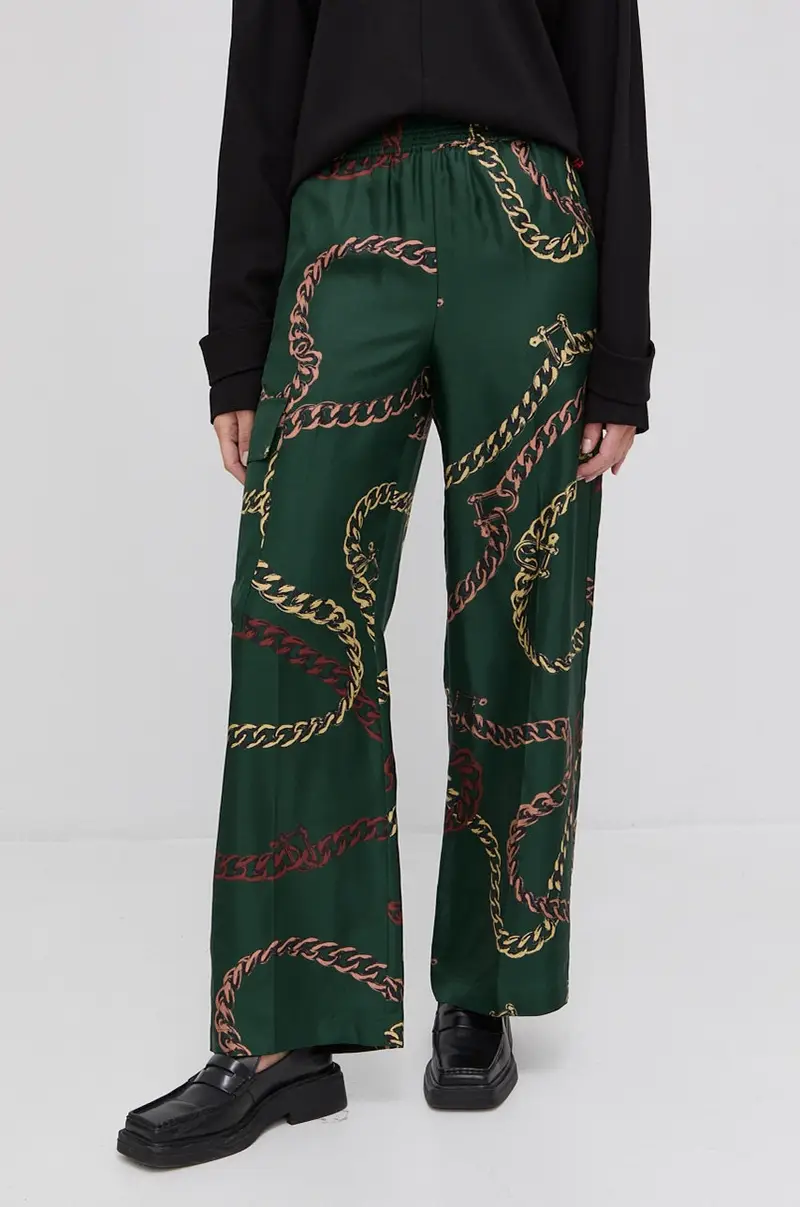 pantaloni donna Verde