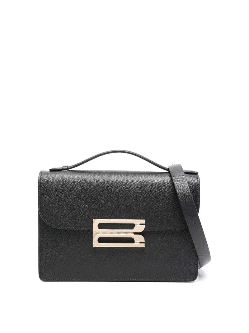 Piccola borsa in pelle Nero