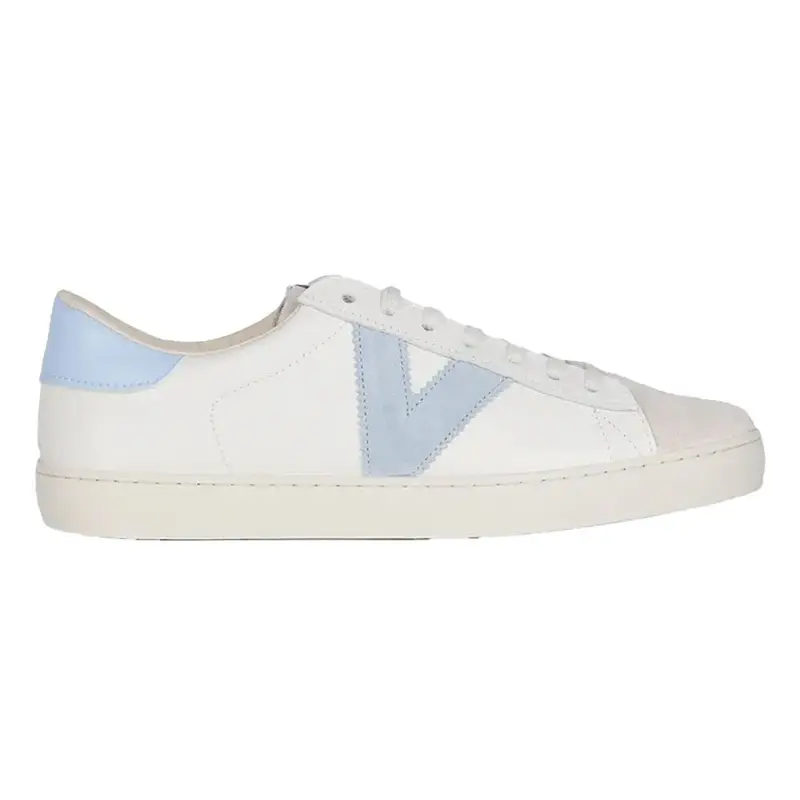 Berlin Piel & Serraje Bianco Azzurro - Sneakers Donna EUR 39