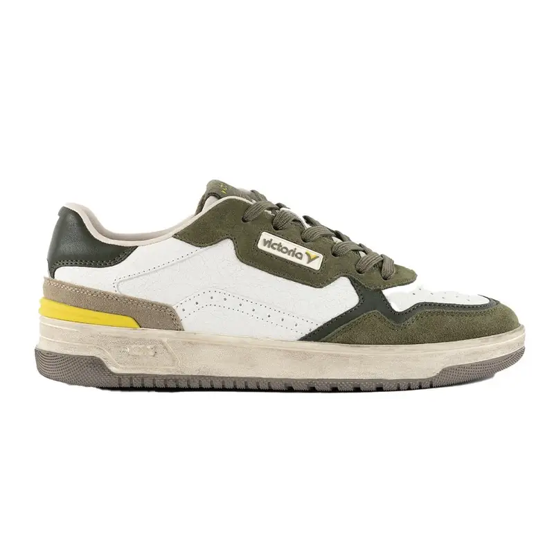 C80 Lea Bianco Verde - Sneakers Uomo EUR 42