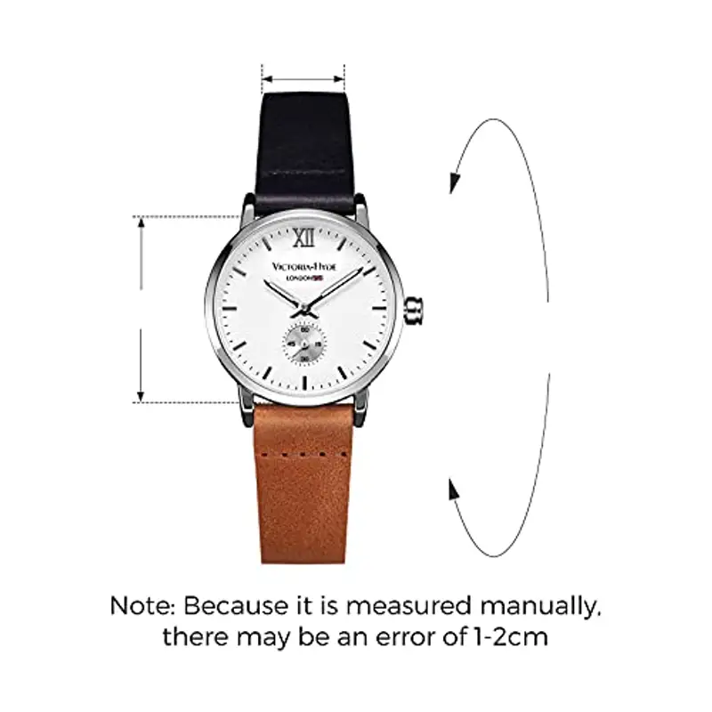 VICTORIA HYDE Orologio Analogico Quarzo Donna Cinturino In Vera Pelle Impermeabile miniatura 2