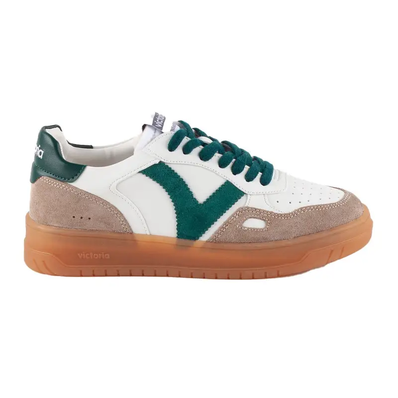 Seul Lea Gum Bianco Verde - Sneakers Donna EUR 36