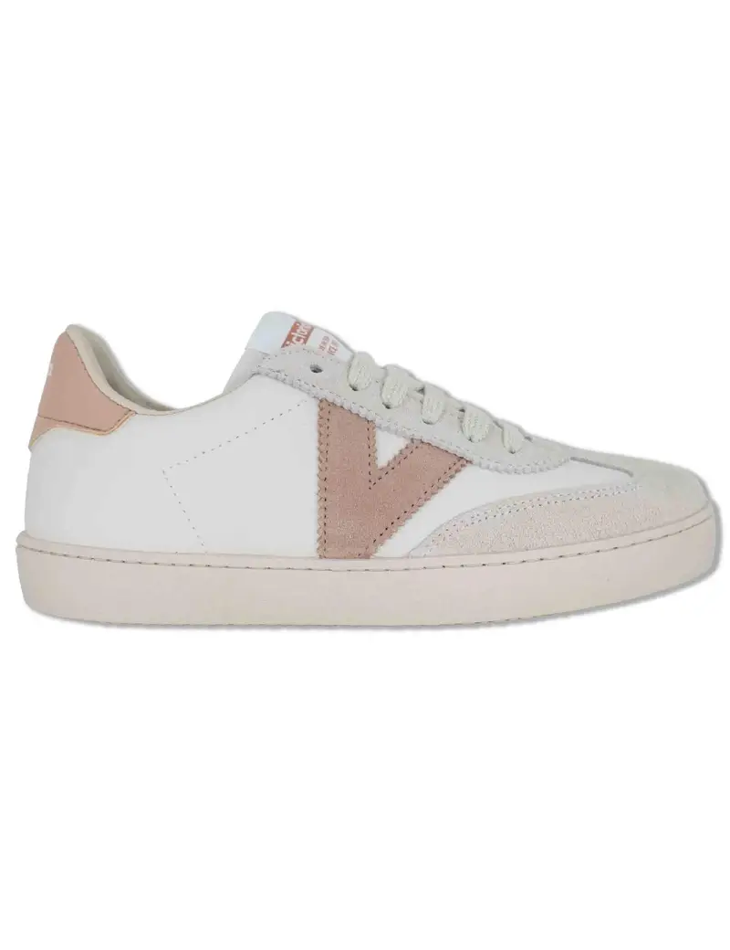 Sneakers Berlin in pelle bianca Donna 1126184 497_Cuarzo
