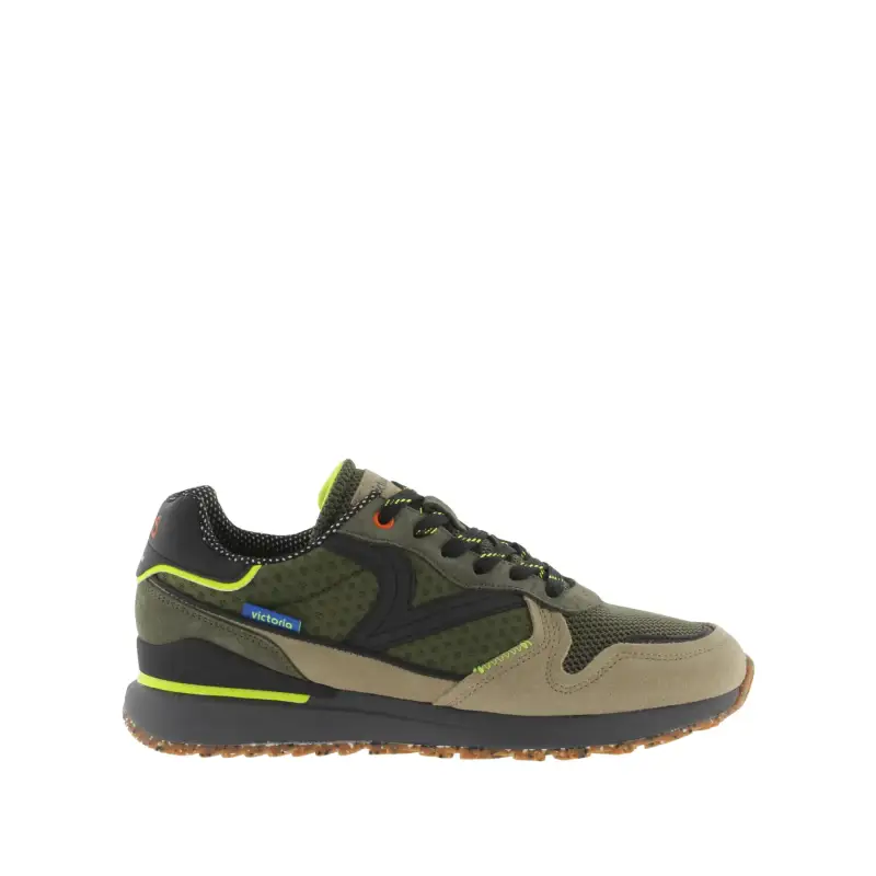 Sneakers effet pelle e camoscio donna Victoria Seul