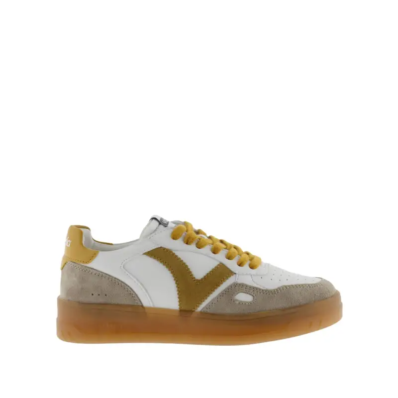Sneakers in pelle e camoscio Victoria Seul