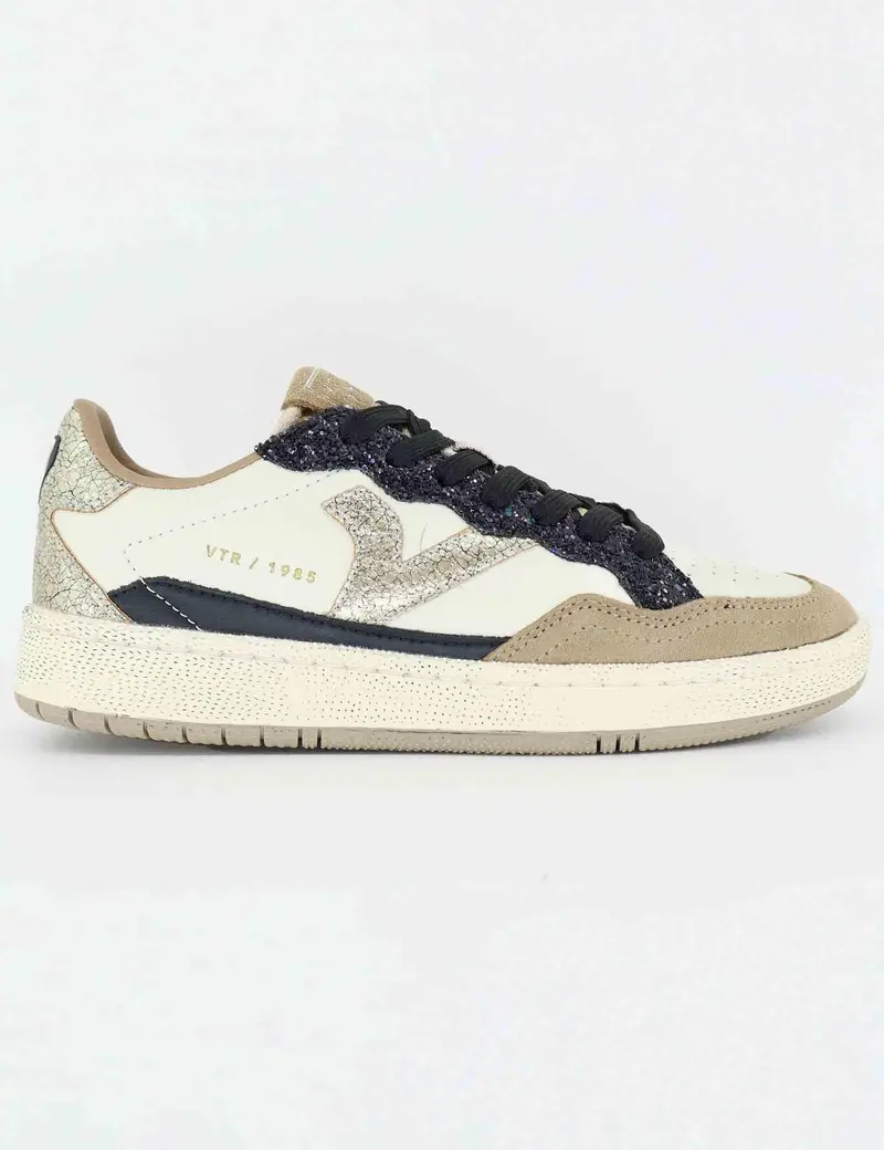 Sneakers in pelle taupe Donna 8806113 Taupe