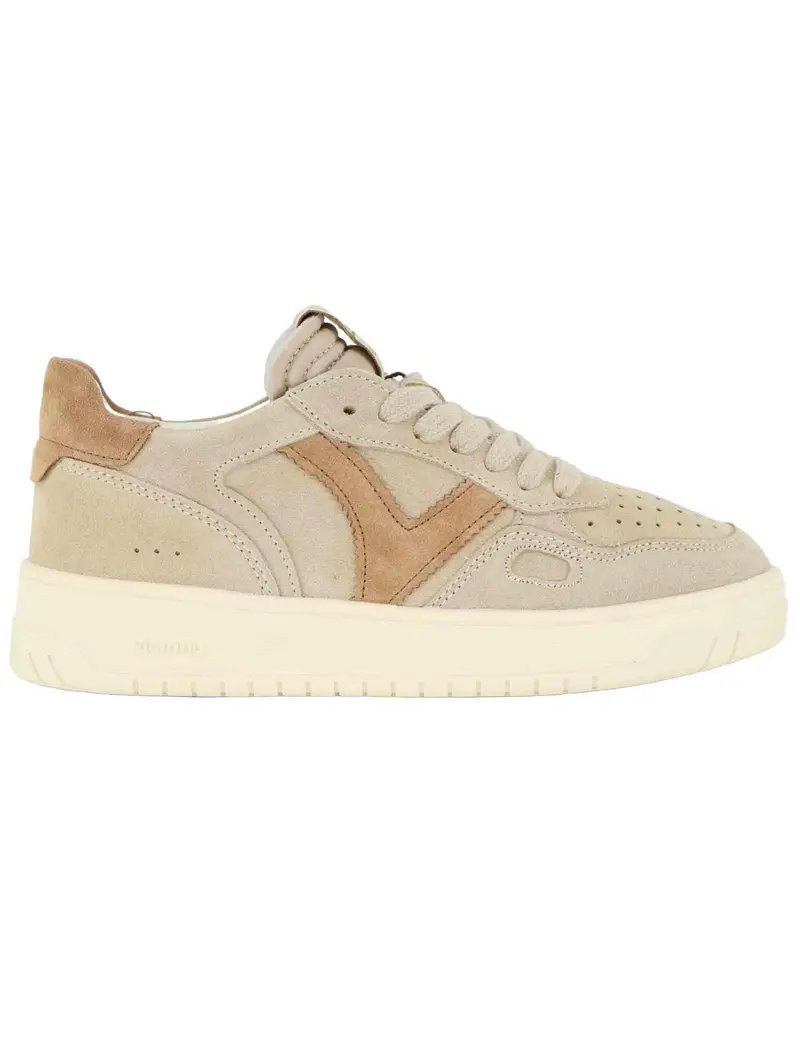 Sneakers Seul in camoscio beige Donna 1257127 Beige