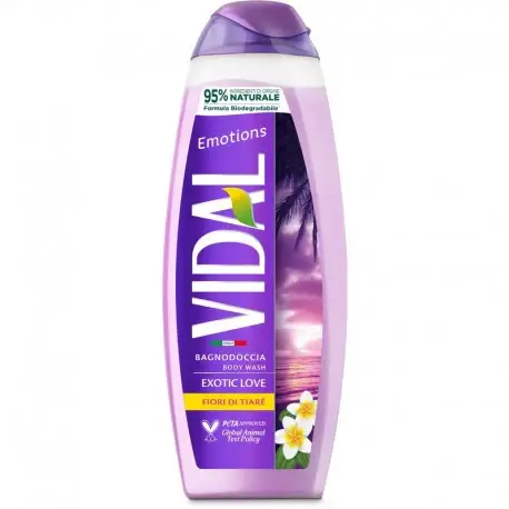 Vidal Bagnodoccia 500 Ml Emot,Fiori Tiare