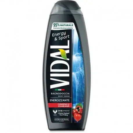 Vidal Bagnodoccia 500 Ml Energia & Sport