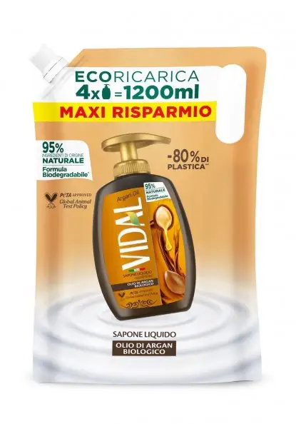 Sapone Liquido Ecoricarica 1200 Ml Argan