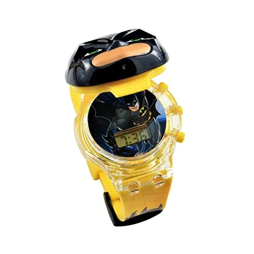ViGiò Orologio Bat man maschera BatMan Orologio elettronico da bambino ragazzo, rosso miniatura 2