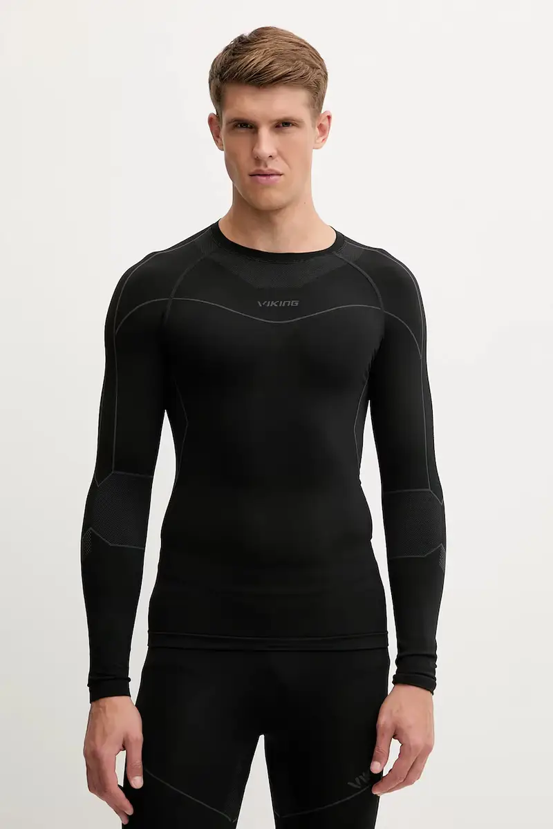 completo di biancheria intima funzionale Gaja colore nero 500/27/5514 miniatura 2