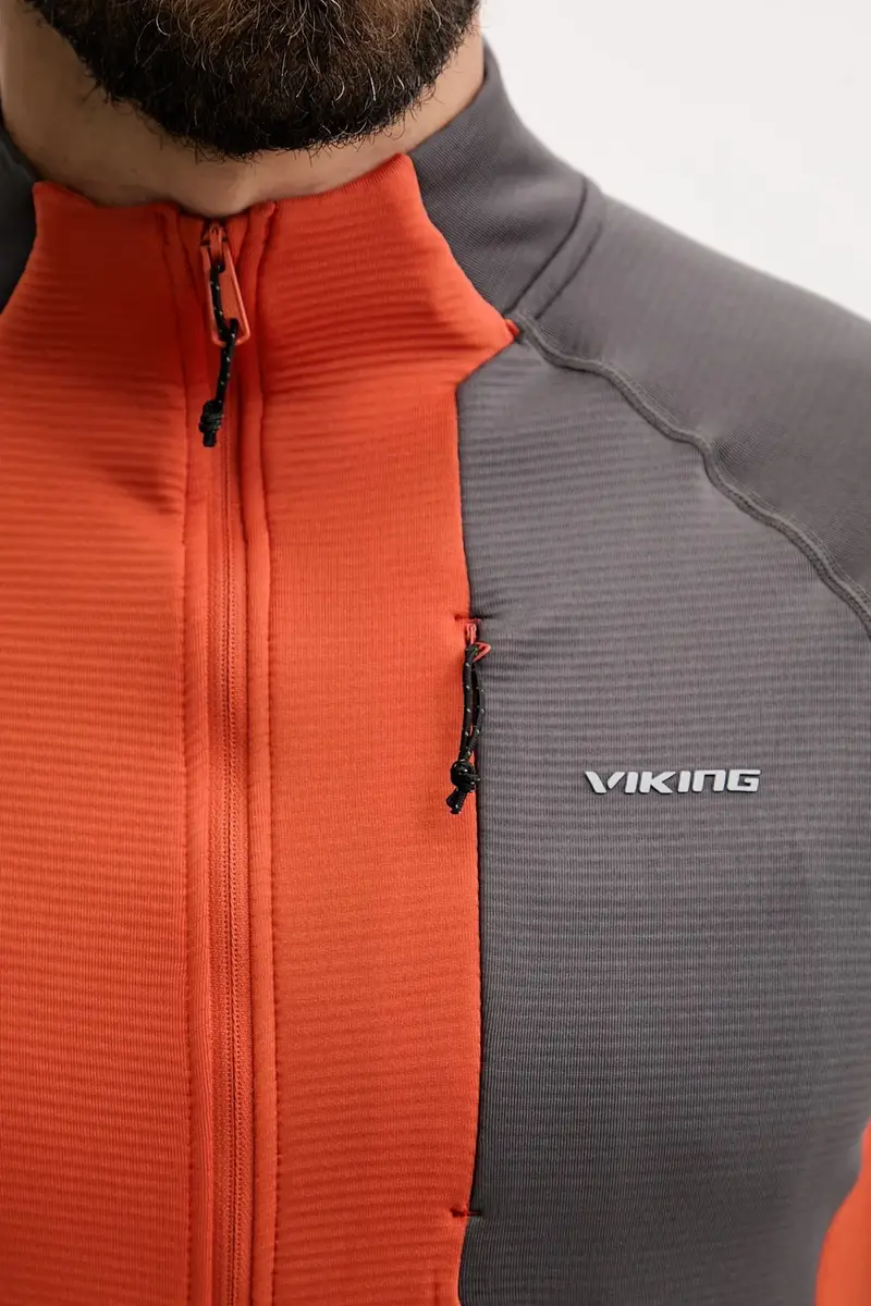 felpa Birger uomo colore arancione 740/27/9285 miniatura 5