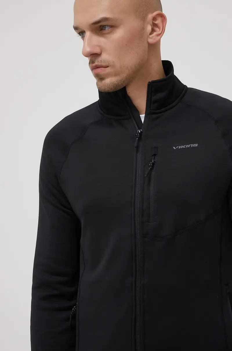 felpa da sport Jukon uomo Nero