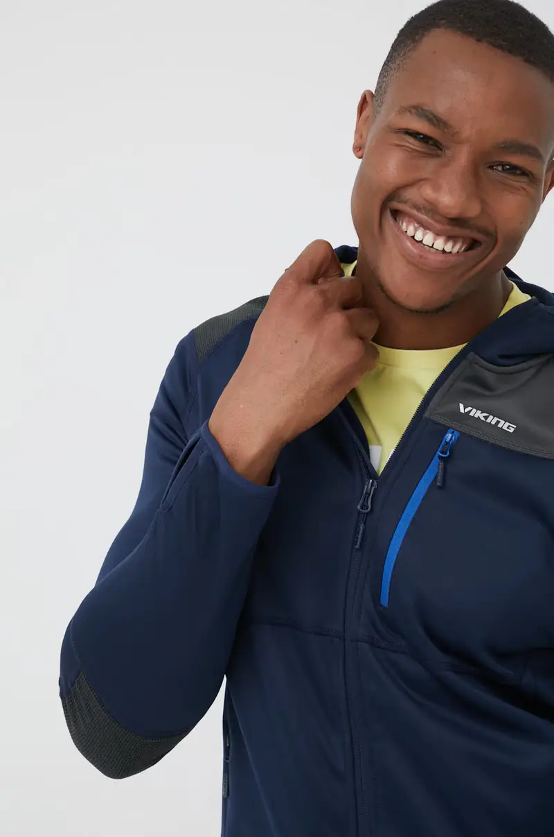 felpa da sport Yosemite uomo con cappuccio Blu navy miniatura 4