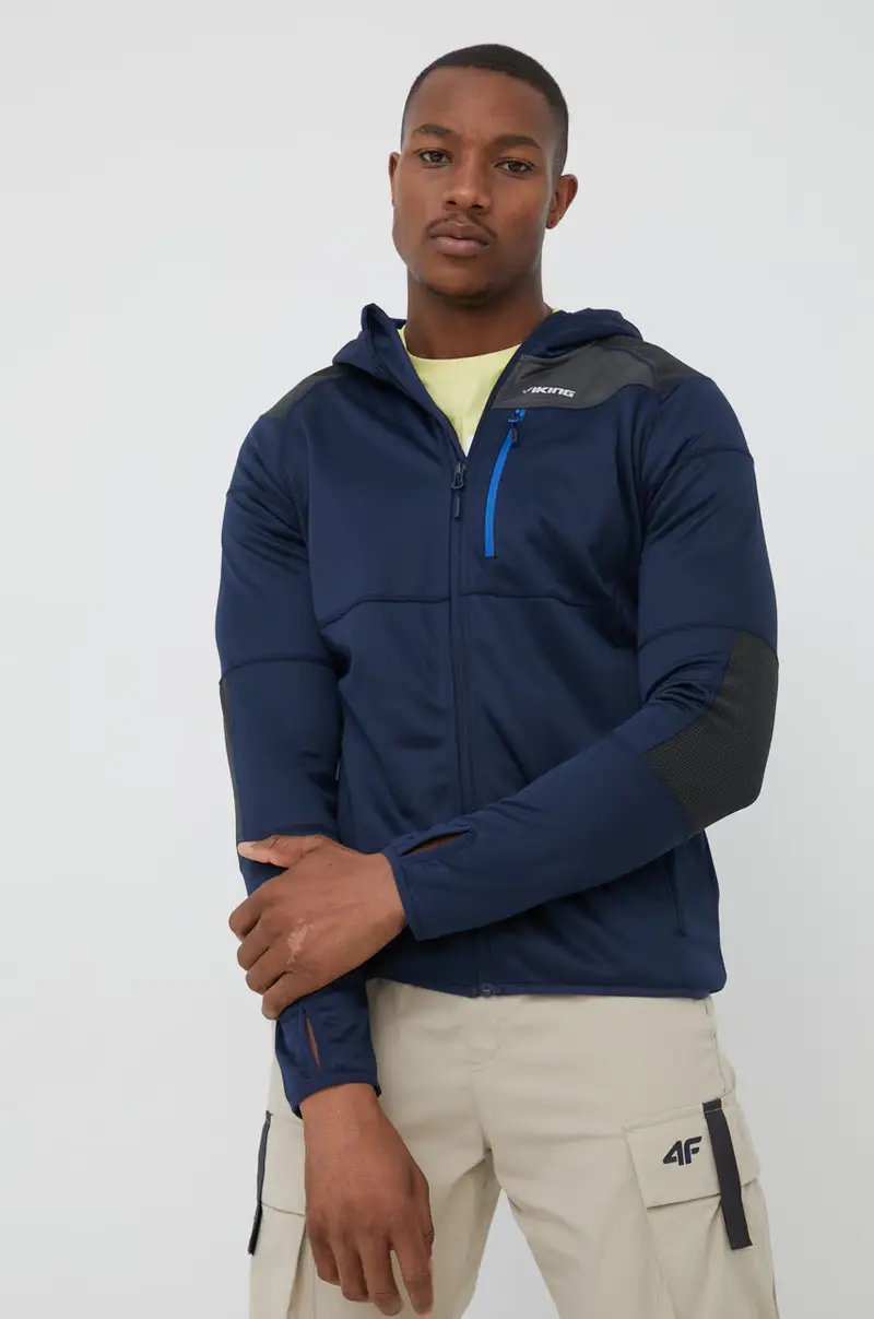 felpa da sport Yosemite uomo con cappuccio Blu navy