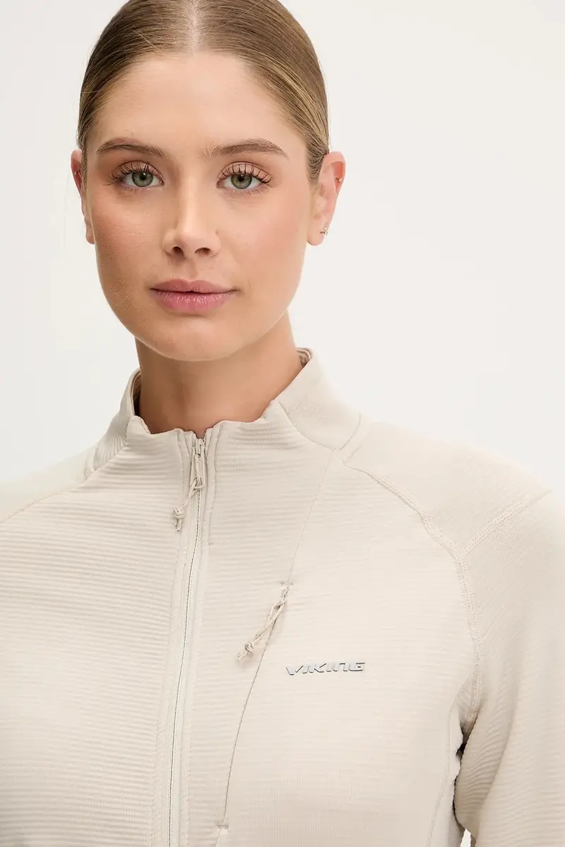 felpa outdoor Birger donna colore beige 740/27/9384 miniatura 5