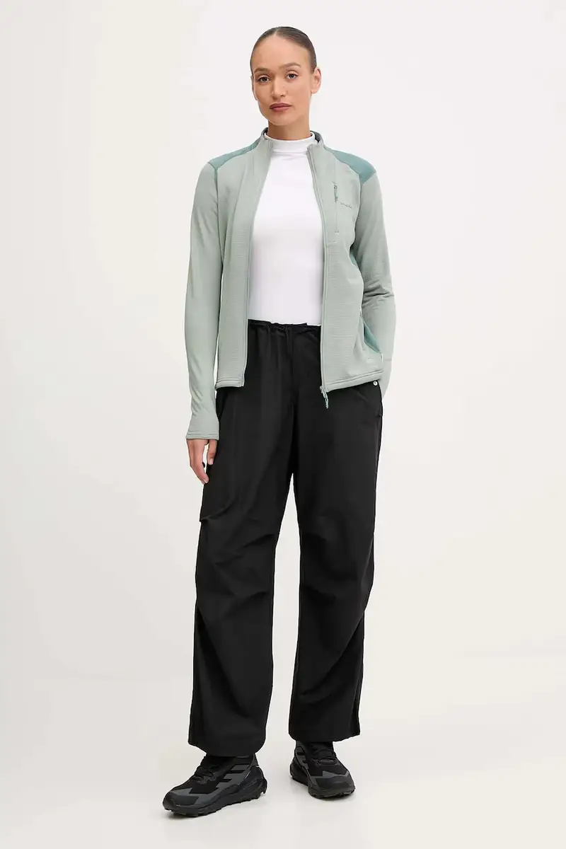 felpa outdoor Birger donna colore beige 740/27/9384 Verde miniatura 2