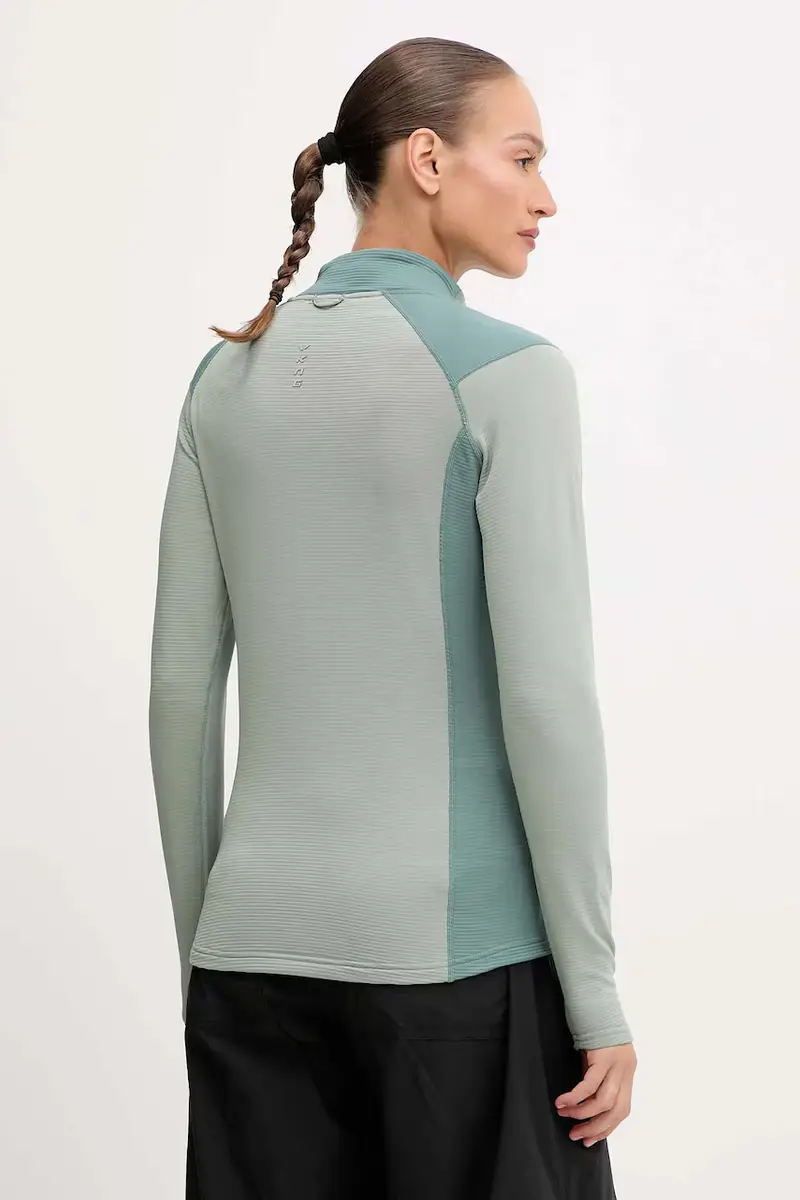 felpa outdoor Birger donna colore beige 740/27/9384 Verde miniatura 3