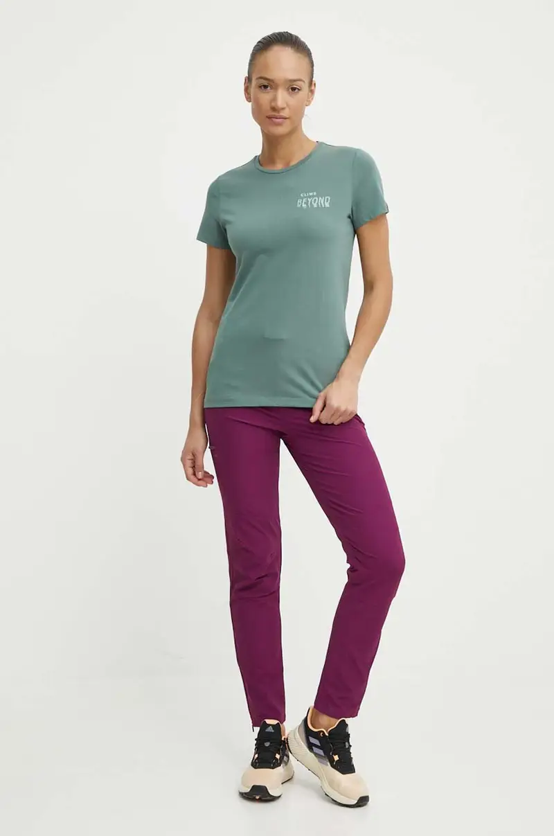 pantaloni da esterno Expander donna colore violetto miniatura 2