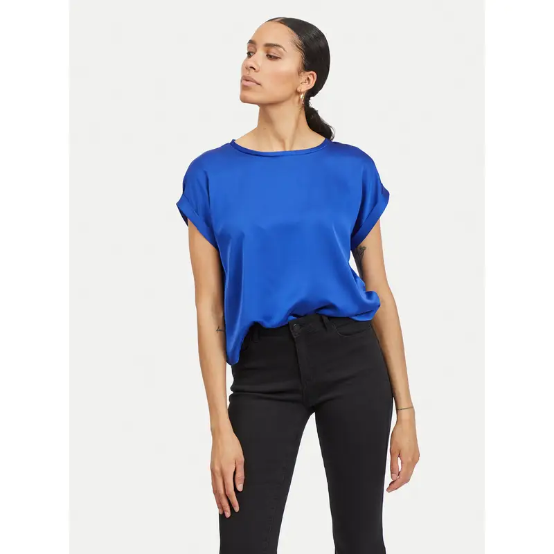 Vila T-shirt Blu 3217717