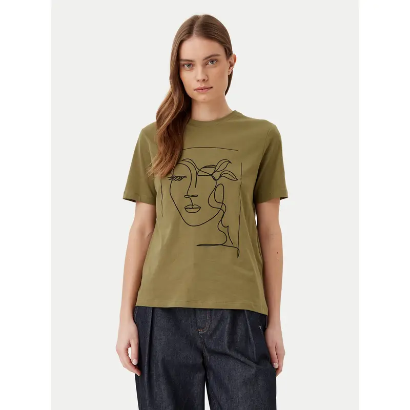 Vila T-shirt Verde 3217722