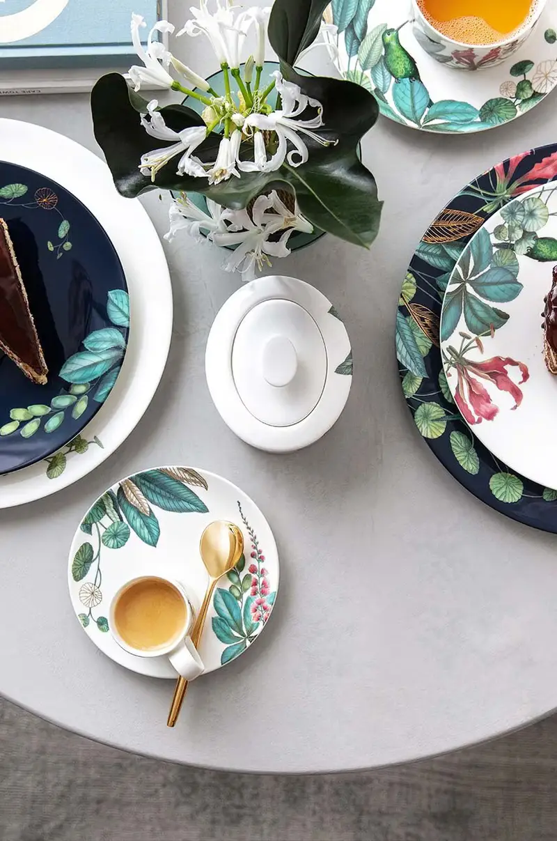 piatto da colazione Avarua Multicolore miniatura 3