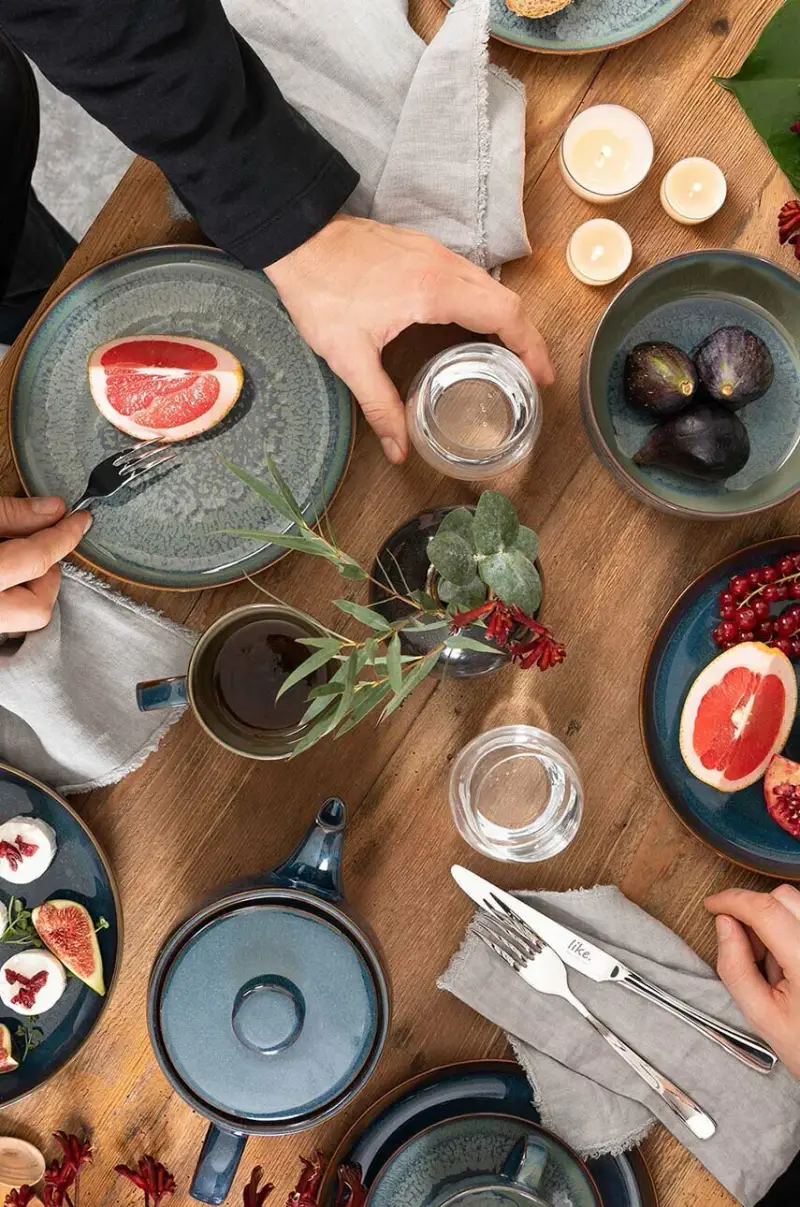 set per la colazione per 2 persone Crafted Breeze pacco da 6 Multicolore miniatura 2