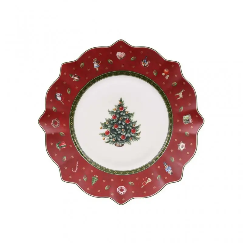 Toy S Delight Piatto Colazione Rosso