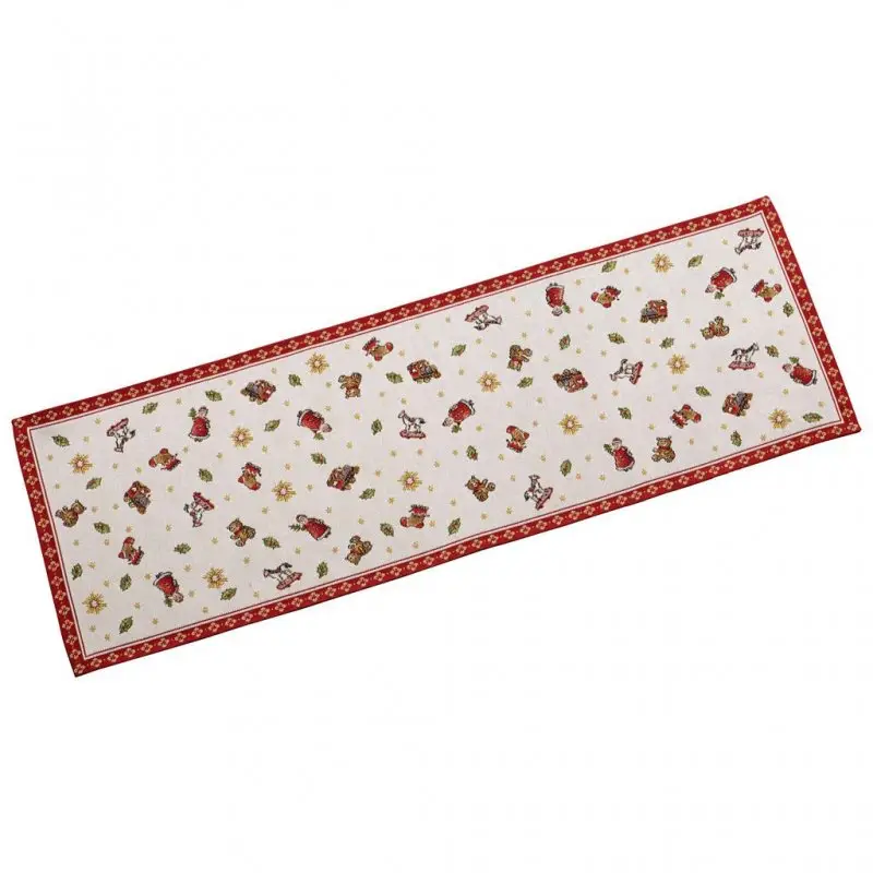Toy S Delight Runner Gobelin L, Rosso/Multicolore, 32 X 96 Cm
