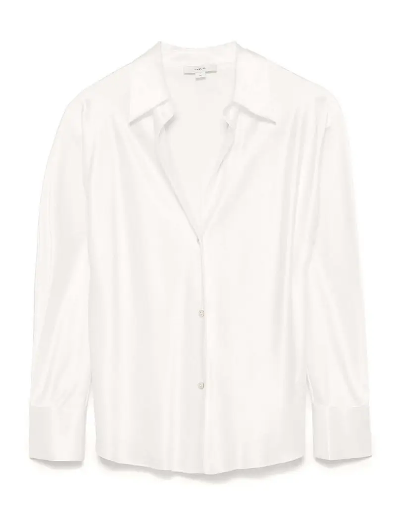 Camicetta in sbieco Ls Bianco