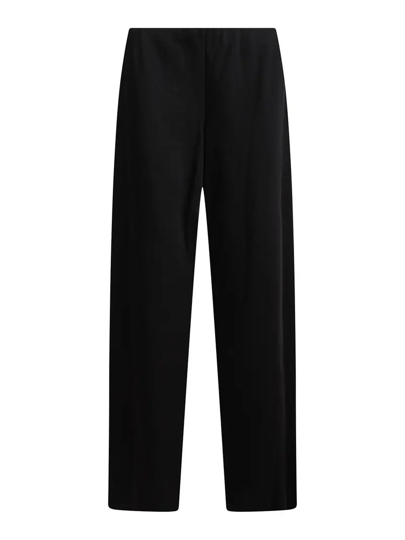 Pantalone In Raso Fluido Nero