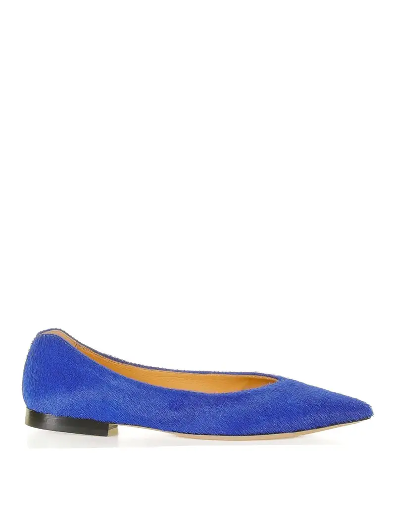 Ballerina Flat Blu