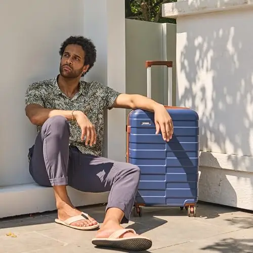 Vipbox Valigie Rigide Piccolo 55cm (3 ANNI DI SERVIZIO VIP) Policarbonato Ultra Leggera Trolley da Viaggio Durevole miniatura 2
