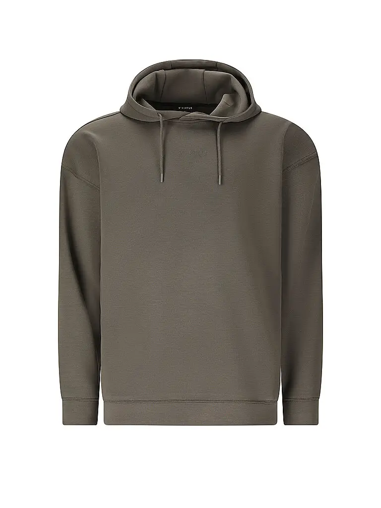 Felpa con cappuccio da uomo Nasas marrone | S