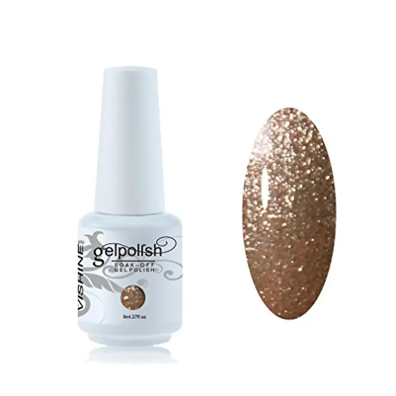 Vishine 8 ml Smalto per unghie gel semi permanente UV LED alle 298 colori vari per Nail Art Manicure C01