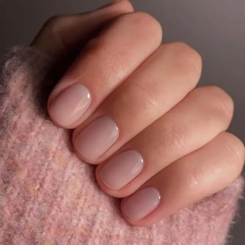 Vishine 8ml Smalto Semipermanente Rosa Nude, Smalto per Unghie Gel Semipermanente Rosa Nude UV LED Soak Off per Nail miniatura 3