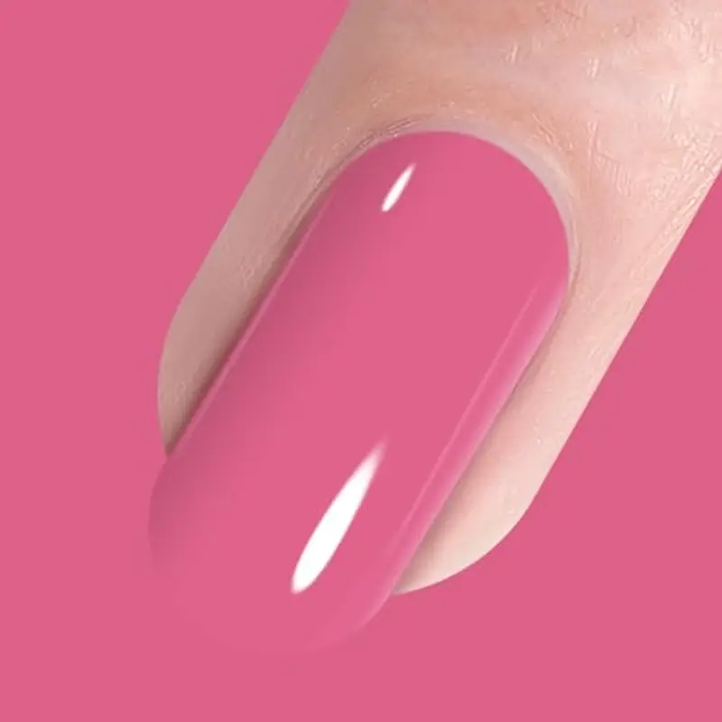 Vishine Gel Nail Polish, 1Pcs 8ml DarkPink Gel Polish Soak Off UV LED Gel Nail Art DIY Gel Nail Manicure for Girls Women #052 miniatura 3