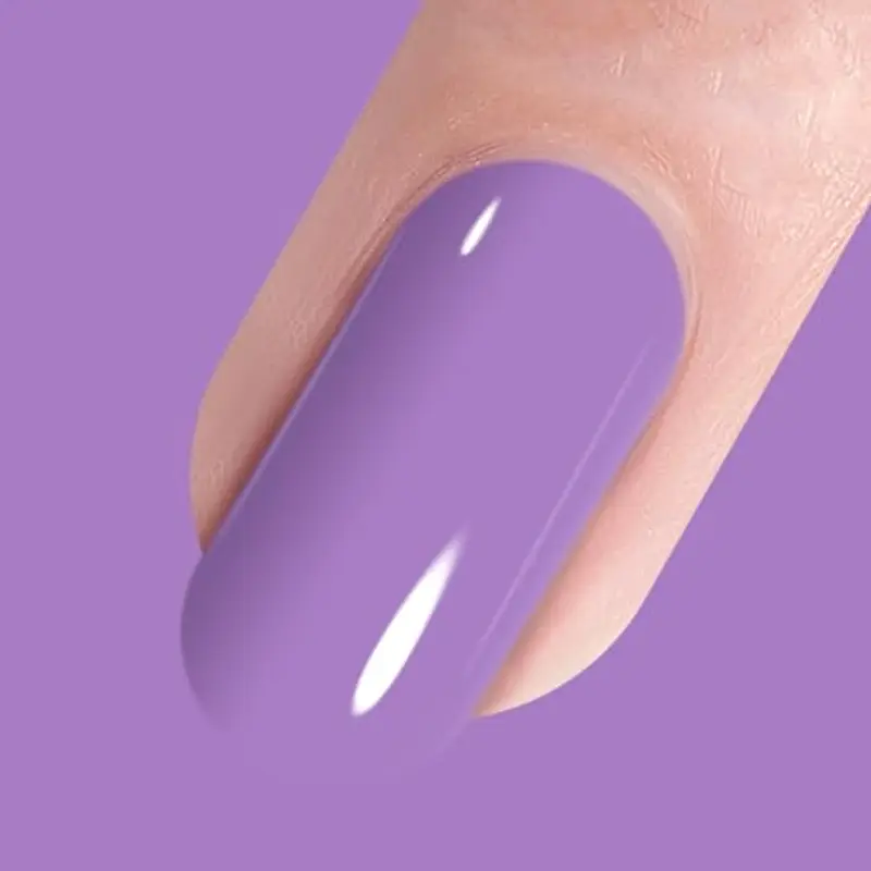 Vishine Smalto Gel per Unghie, 8ml Lavanda, UV LED Soak Off, Nail Art DIY Manicure per Donne e Ragazze #075 miniatura 3