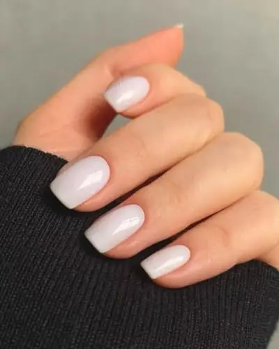 Vishine Smalto Gel Semi-Permanente Milky White, Naturale, Bianco Francese, Manicure Latte, Nail Art, Soak Off UV LED,