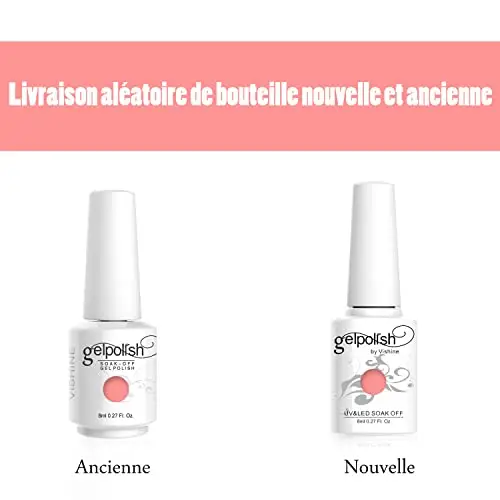Vishine Smalto Semipermente per Unghie in Gel UV LED Smalti per Unghie Colori per Soak Off Manicure e Pedicure 8ml 1pzs miniatura 2
