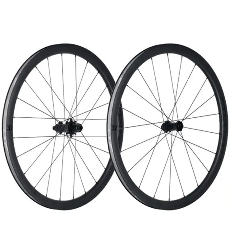 Metron 37 SL Disc Clincher/TL SH11/HG - coppia ruote bici da corsa Black