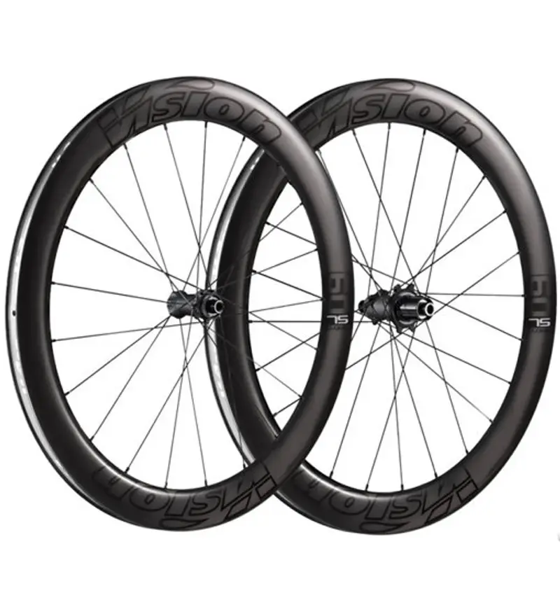 Metron 60 SL Disc SH 11 - coppia ruote bici da corsa Black