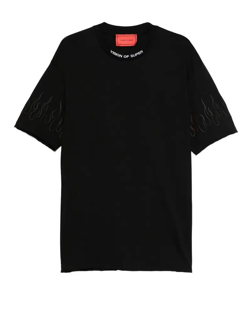 Maglietta a maniche corte Nero