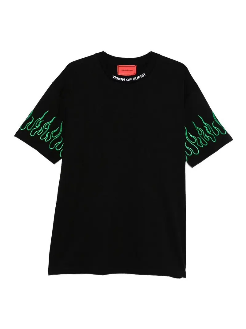 Maglietta a maniche corte Nero